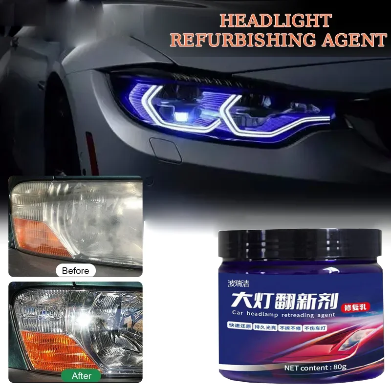 Headlight Restoration Polish Kit 2