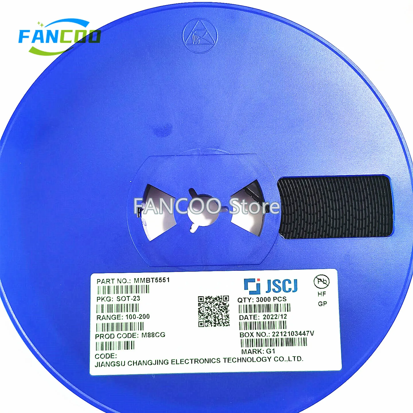 

3000 шт., транзисторы MMBT5551 G1 MMBT5401 2L HFE L 100-200 H 200-300 SOT-23 150V 600MA NPN PNP