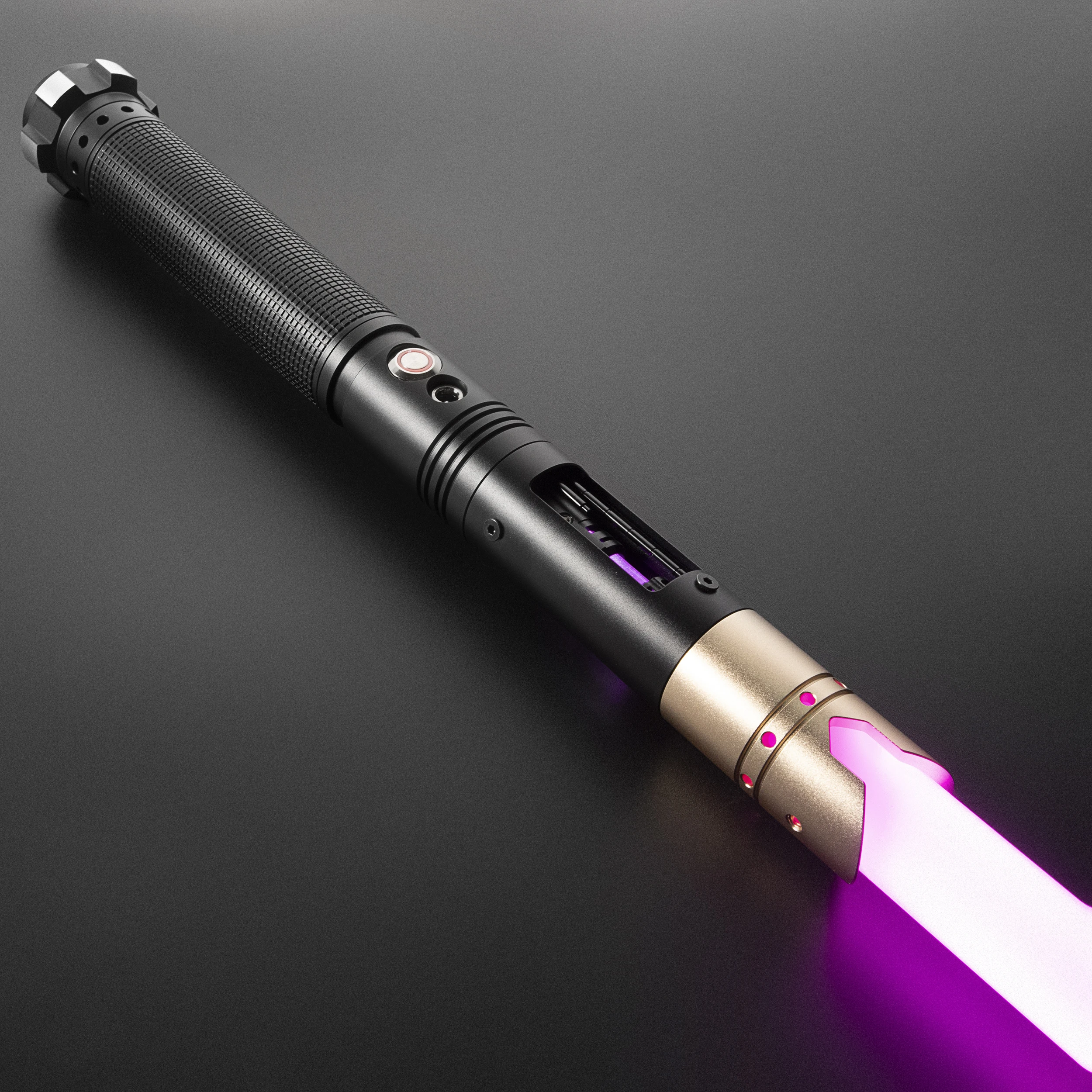 DamienSaber Crystal Lightsaber Xeno3.0 Pixel Laser Sword Toys Sensitive Smooth Swing Light Sabers Metal Hilt Force Heavy Dueling