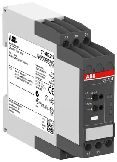 

CT-ARS.21S,24-240VAC/DC,2C/O 10081747 1SVR730120R3300 Time relay, true OFF-delay