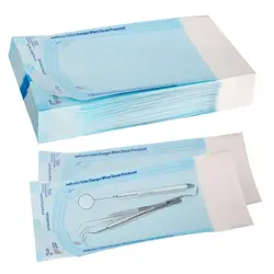 200 pz/scatola sacchetti per sterilizzazione autosigillanti di cinque dimensioni sacchetti autoadesivi sacchetti puliti per accessori per Nail Art dentali per tatuaggi