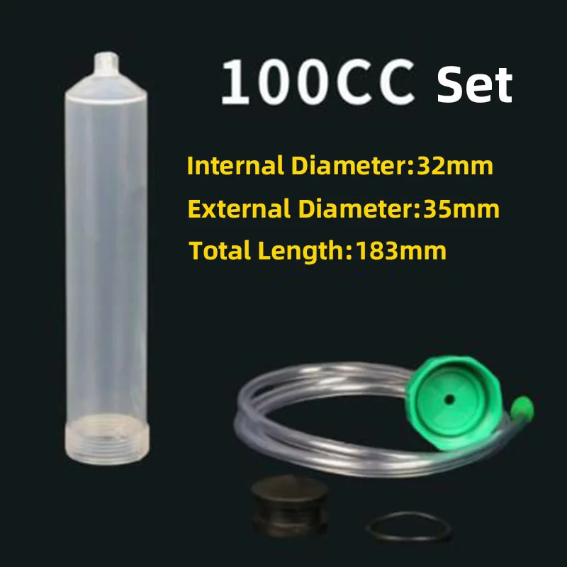 

Glue Dispensing Machine Needle Cylinder 100CC 200CC 300CC 500CC Large Capacity Needle Cylinder, Dripping Needle Cylinder Adapter