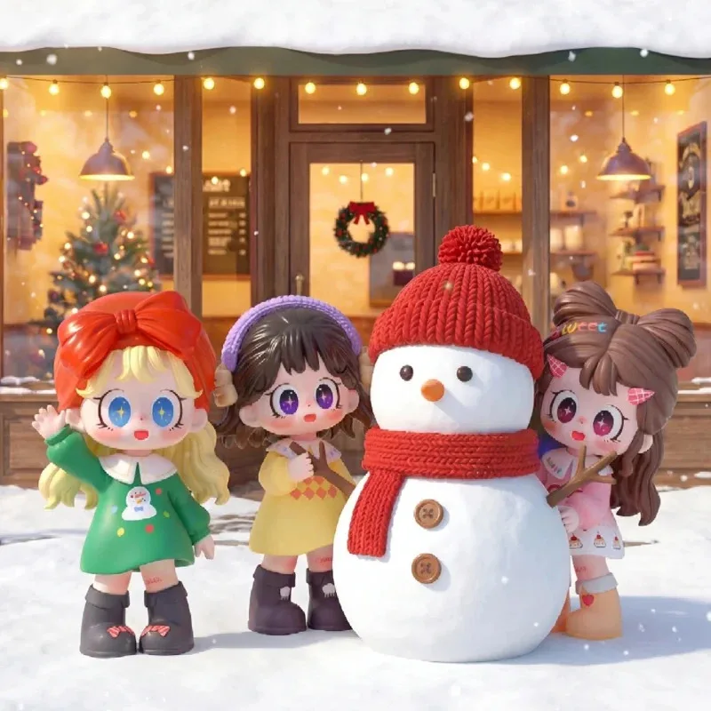 

Коллекционные фигурки Milay Migogo Mini Series: Загадочные коробки-сюрпризы, милые куклы, украшения для рабочего стола, аниме-фигурки, модные игрушки