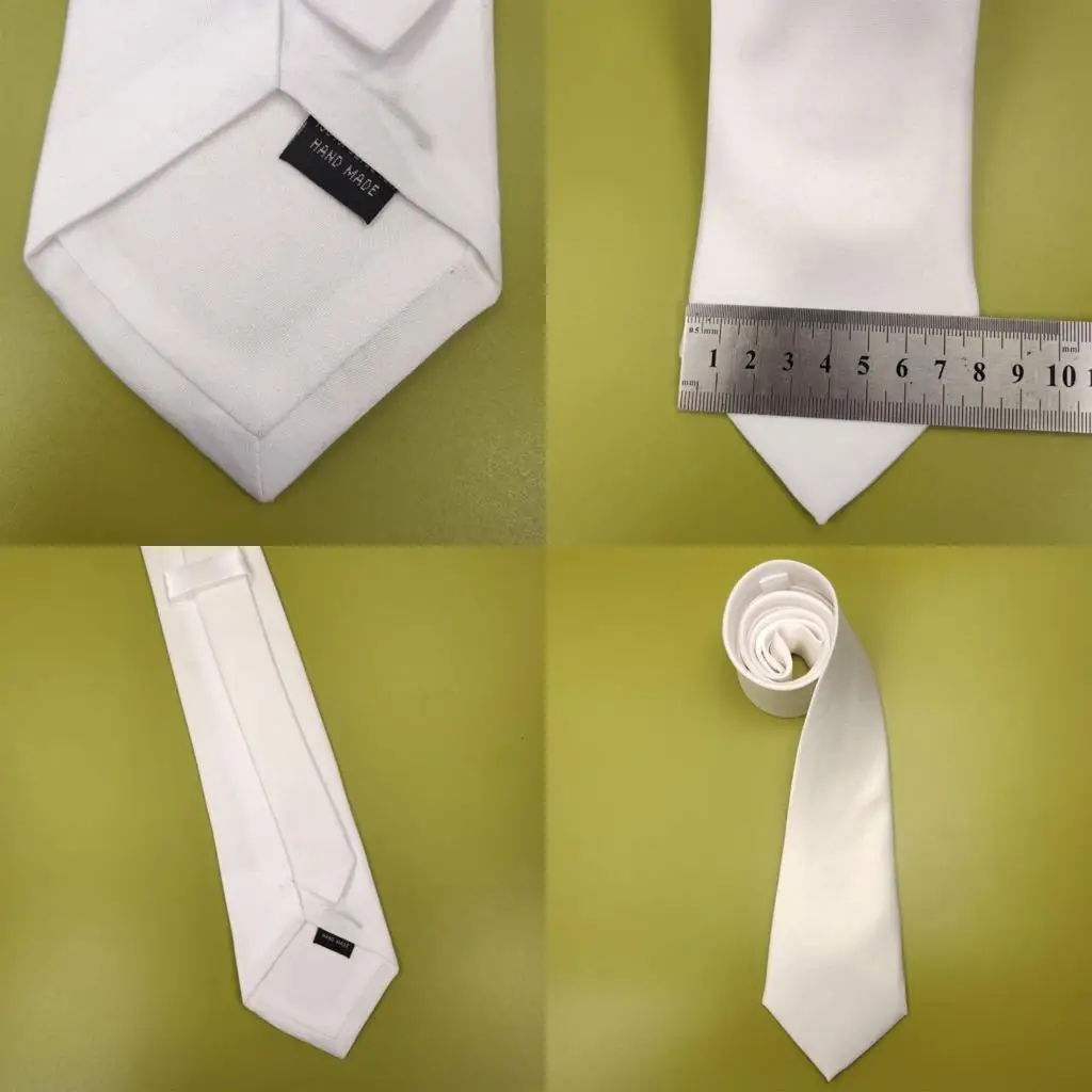 

39BB Polyester Silk Necktie Popular DIY Costume Accessory Heat Transfer Neck Ties