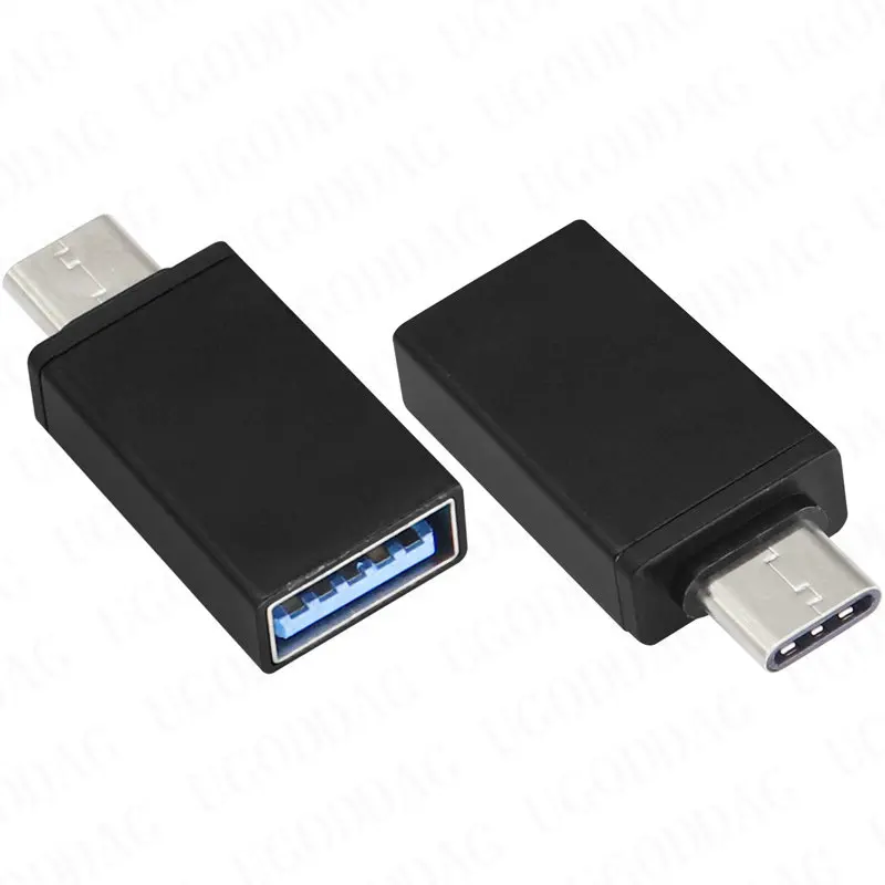 USB-C USB 2.0 어댑터, 알루미늄 C 타입 수-USB A 2.0 암 변환기, 스마트폰 노트북 마우스 키보드용, 1 개, 2 개, 4 개