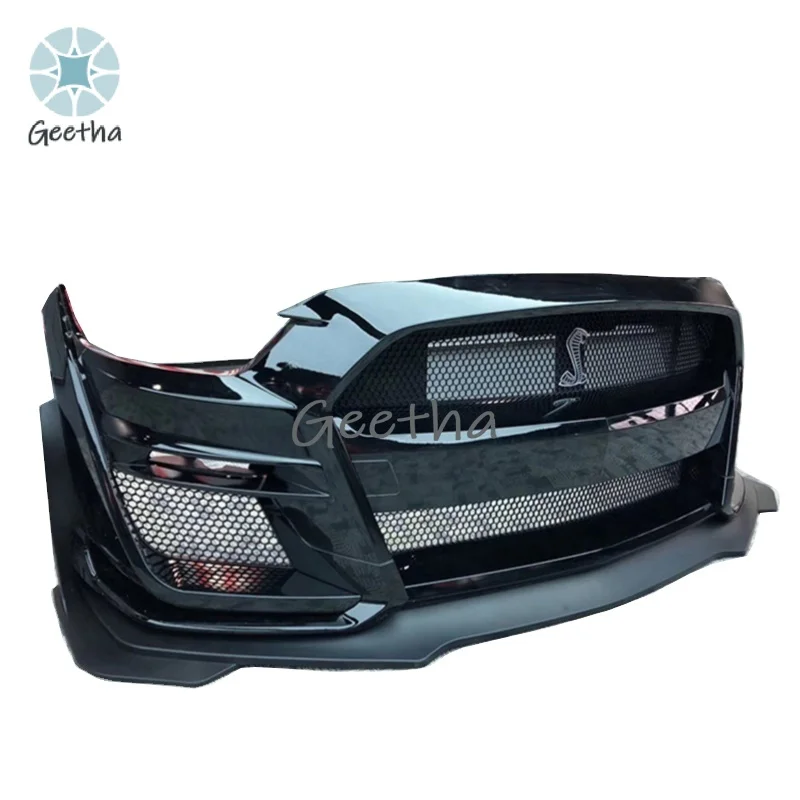 

Langyu 2018-2021 Car Modification Parts PP Plastic Bumper Kits GT500 Shelby Body Kit for Ford Mustang Front Bumper