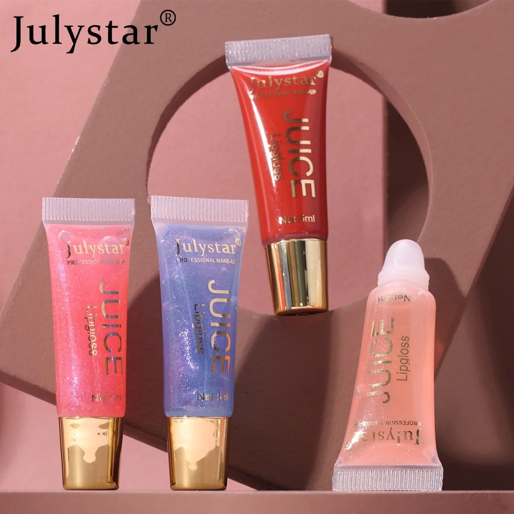 Julystar 8 Stks/doos Lippenbalsem Langdurige Hydraterende Zachte Buis Lipgloss Lip Verhelderende Vrouwelijke Make-Up Cosmetisch Feest Dagelijks