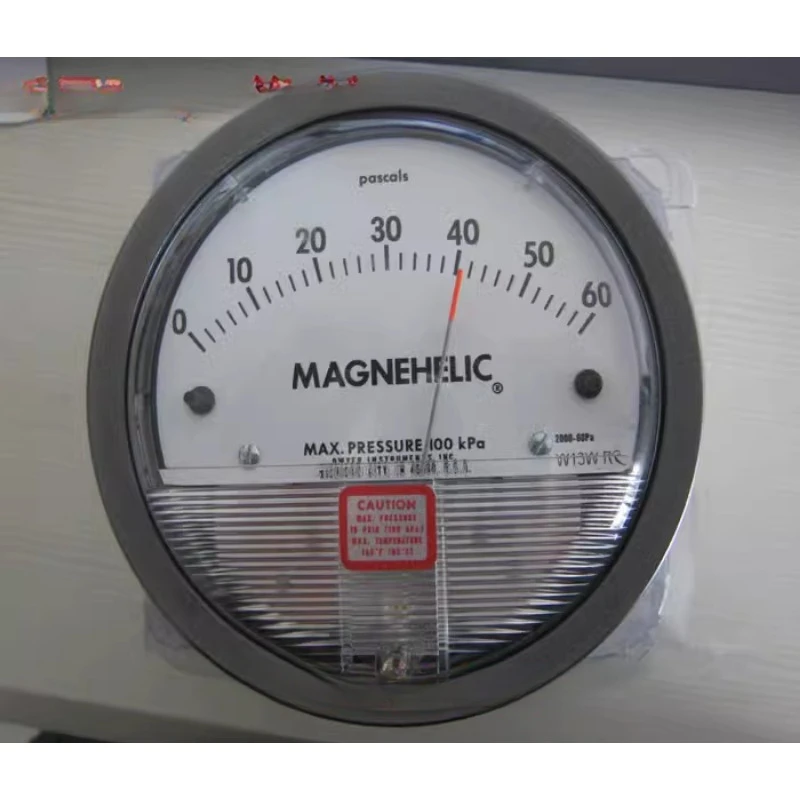 2000-60Pa plus or minus 60pa differential pressure gauge