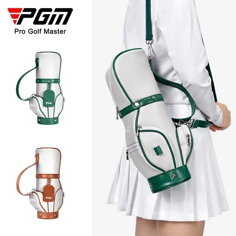 PGM Portable Golf Ball Storage Bag Light Weight Ladies Lovely Golf Crossbody Ball Bag Multifunction Golf Supplies SOB009