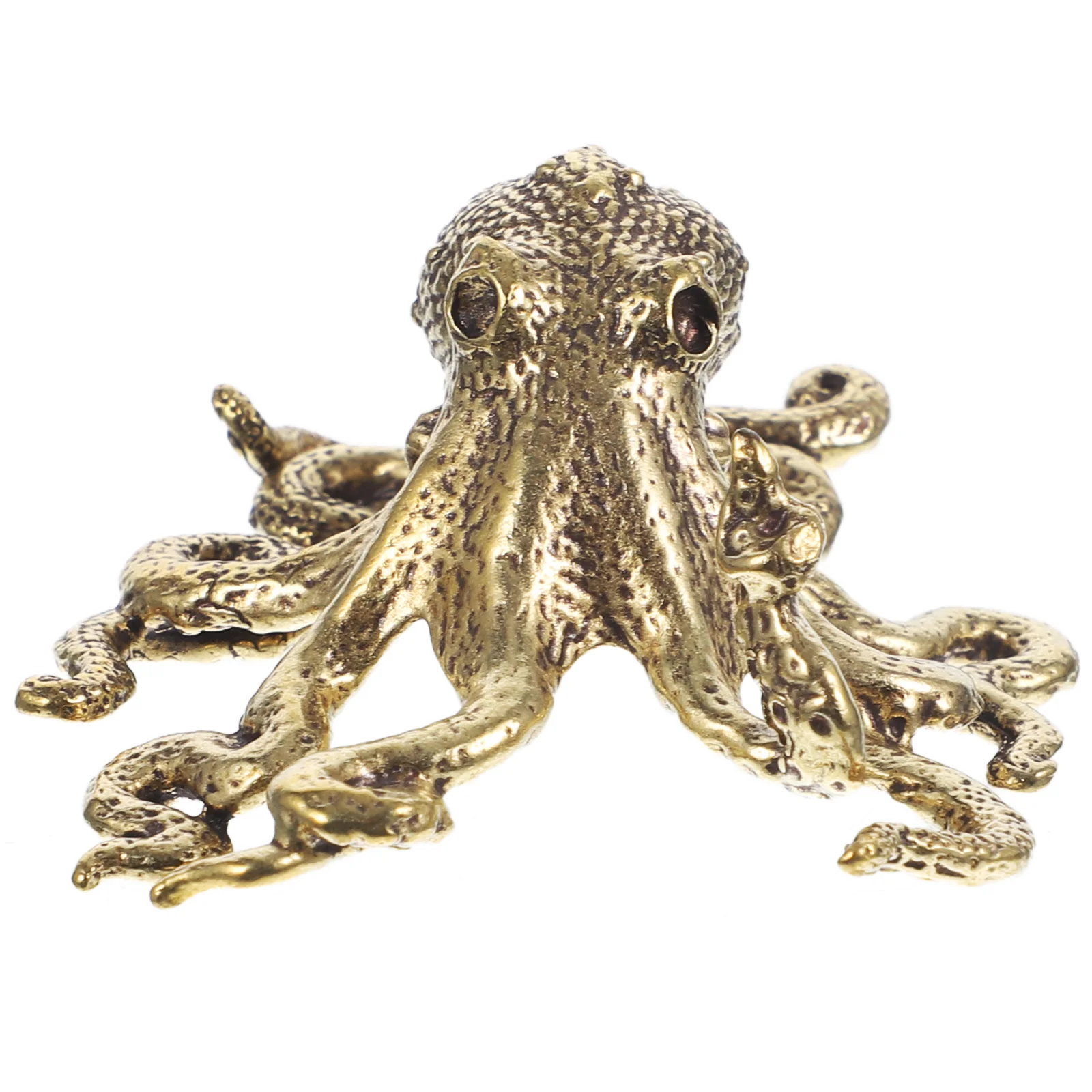 

Decorations Statue Ornaments Man Toys Figurine Brass Holder Desktop Octopus Adornment