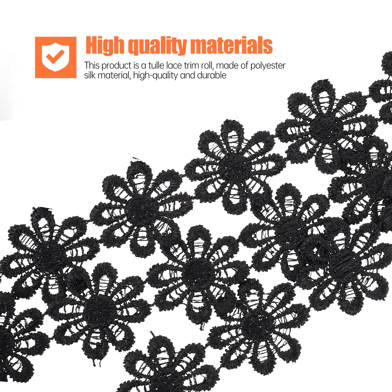 

Premium Lace Trim Ribbon Exquisite Pattern Wedding Birthday Decoration Diy Clothing Hairpin Accessory Handmade Crafts Supplies