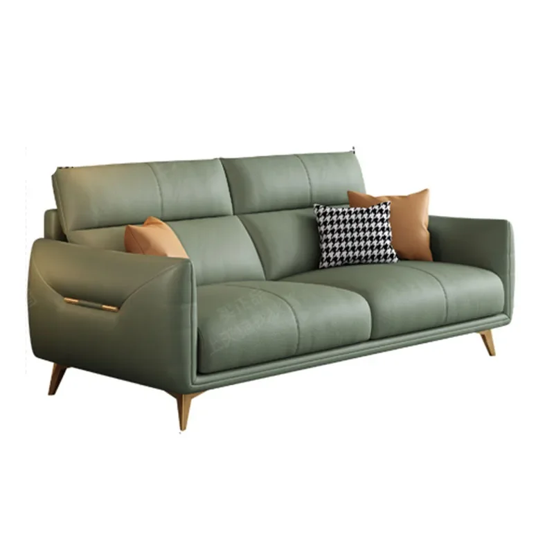 Modern Style Lazy Sofa Soft Wooden Leg Design Stretch Relax Sofa Reclinable Longue Living Room Decor Canape Salon Home Furniture