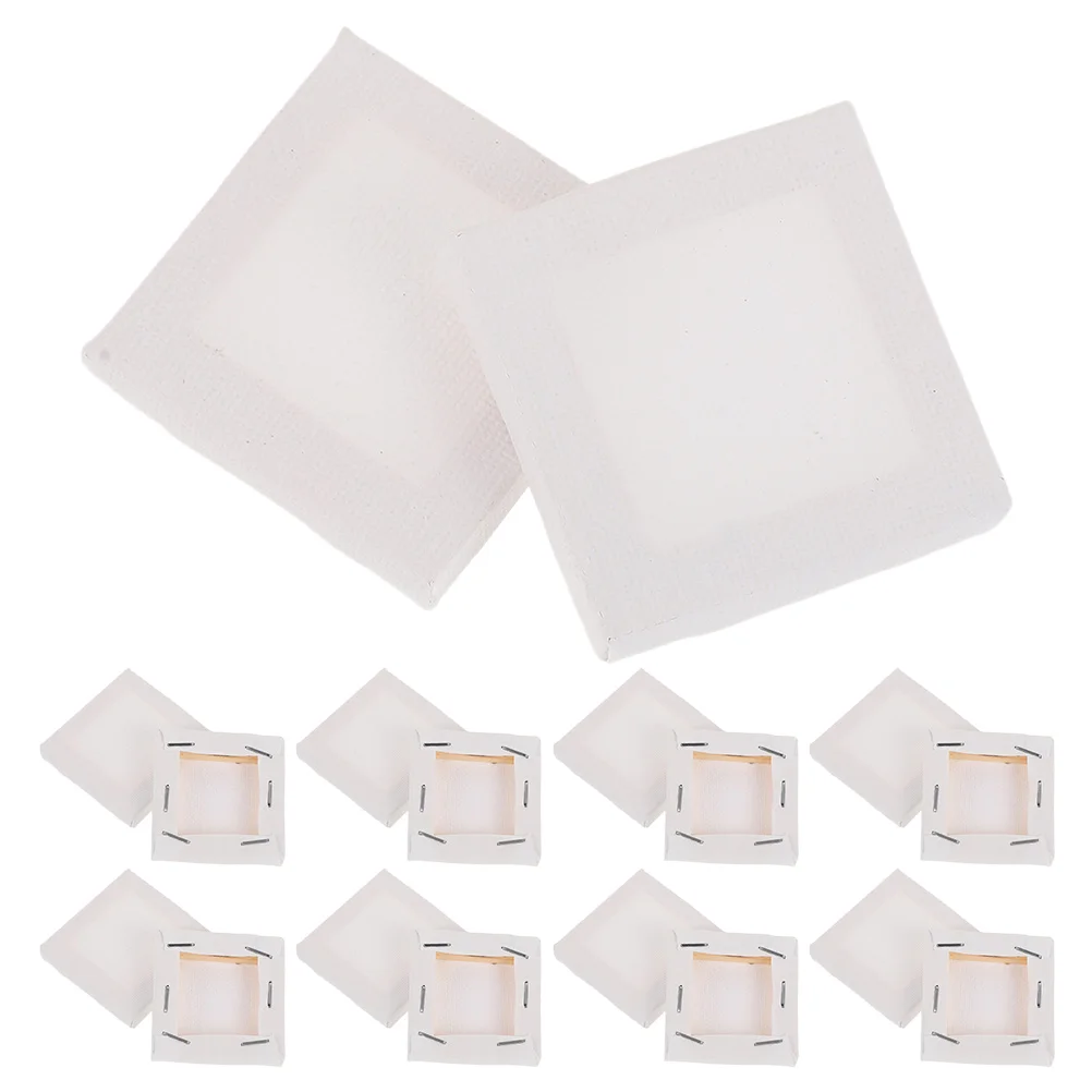 

20 Pcs Oil Painting Frame Canvas Stretcher Manual Drawing Supplies Blank Wood Craft Boards Child