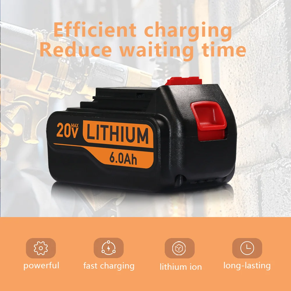 3.0-6.0Ah 20V Batte…