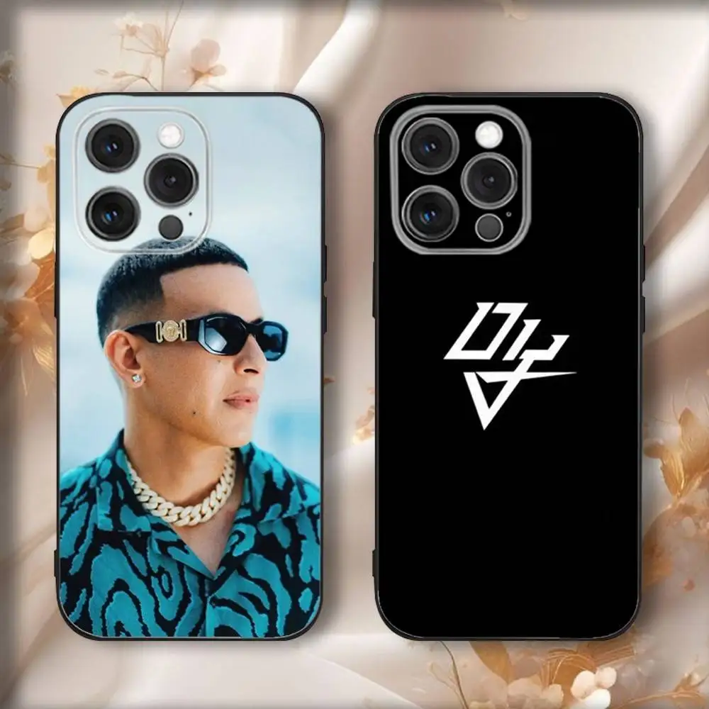 

Singer D-Daddy Yankees Phone Case For iPhone 17,16,15,14,13,12,11,Pro,Max,Plus,Air,X,XS,XR,SE,8,7,Mini,Soft Black Funda