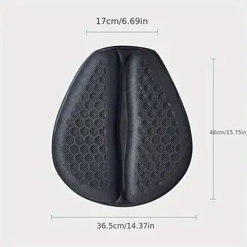 2025年新款摩托車座墊 3D蜂巢防滑凝膠座墊 摩托車減壓騎乘座墊 6 最佳銷售 機車座墊 - №2