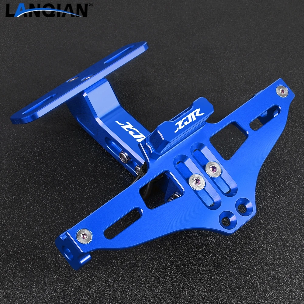 

For YAMAHA XJR XJR400 XJR1200 XJR1300 XSR700 XTRIBUTE XSR700 Fender Eliminator Adjustable License Plate Holder Bracket LED Light