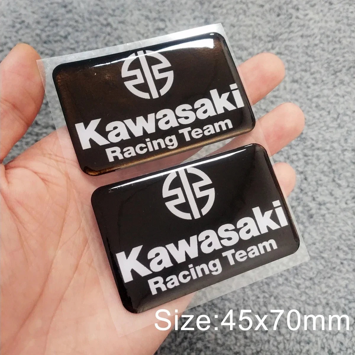 

3d наклейка Kawasaki с логотипом гоночной команды Z900 Z1000 Z650 Z750 Z800 Ninja