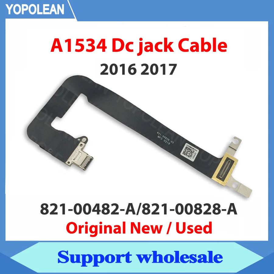 Original A1534 USB-C Charging Port Flex Cable For Macbook 12