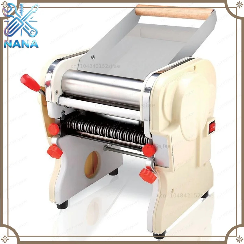 DHH-220C Electric Home Pizza Dough Rolling Machine Completed Pasta Noodle Gear Transmission Electrical Noodle Cutter