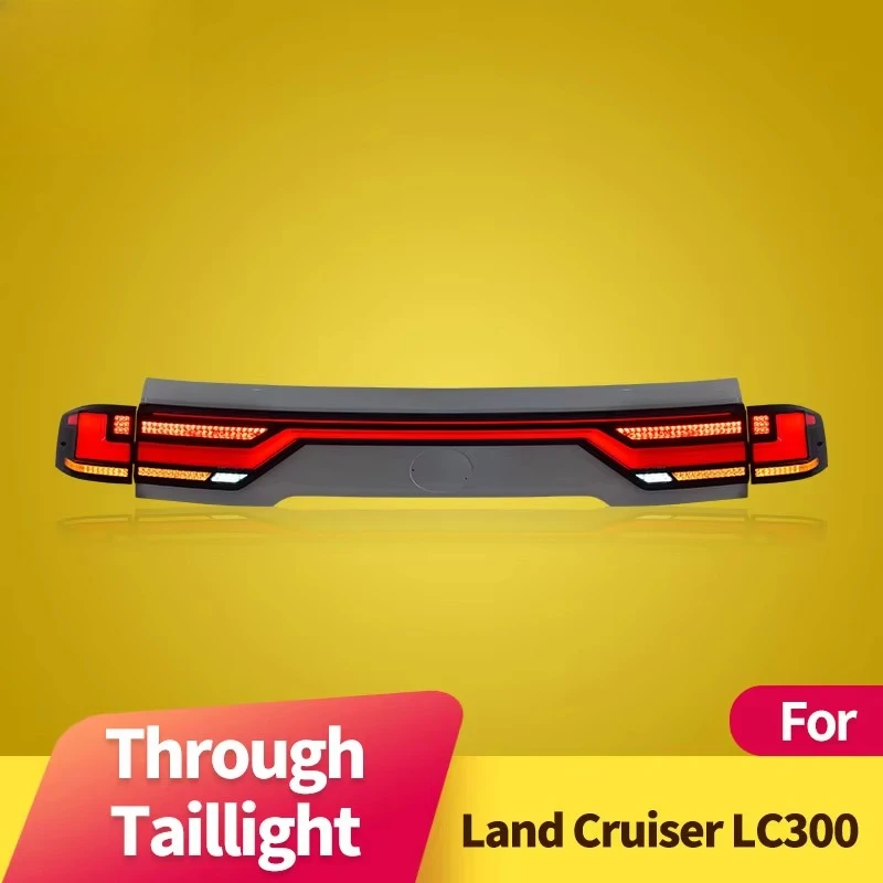 

Автомобильный светильник Styg для Land Cruiser LC300 2022-2023, светодиодный задний фонарь DRL, стоп-сигнал заднего хода, автомобильные аксессуары