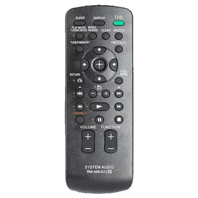 RM-AMU012 Remote Control Compatible With Sony Audio System LBT-DJ2I HCD-DJ2I SS-WG2I SS-DJ2I SA-WG2I ReplaceR7 KDL55XBR8 KDL46XB