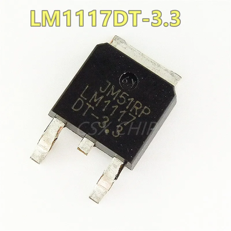 40pcs/lot LM1117DT-3.3 LM1117 DT-3.3 LM1117-3.3 TO252 new and original