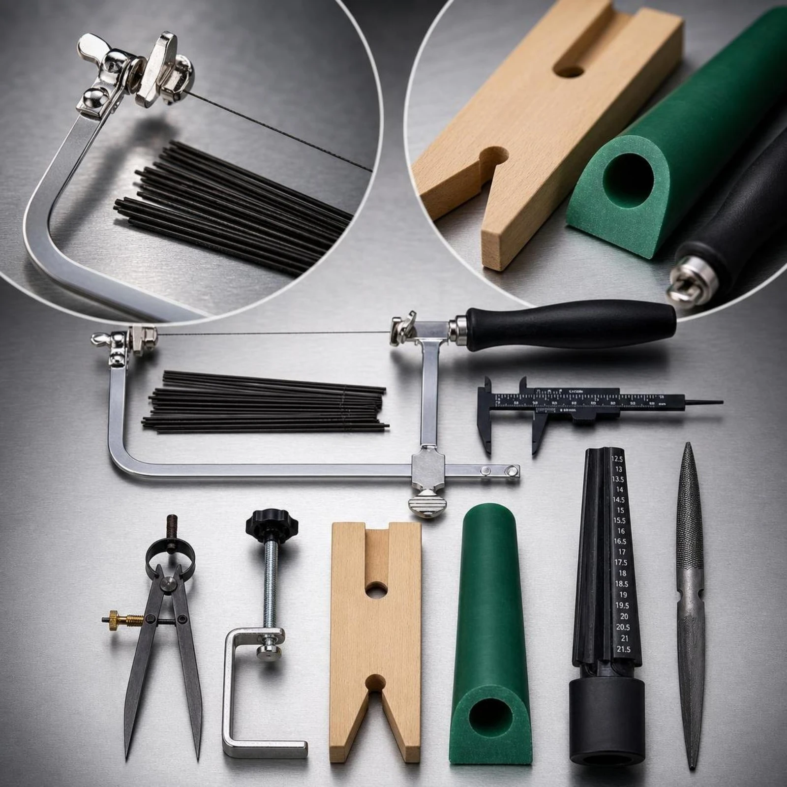 8종 금속 가공 밴드 만드레일 세트, 사이저, 보석 세 - Jewelry Making Ring Tool 리뷰 및 가격