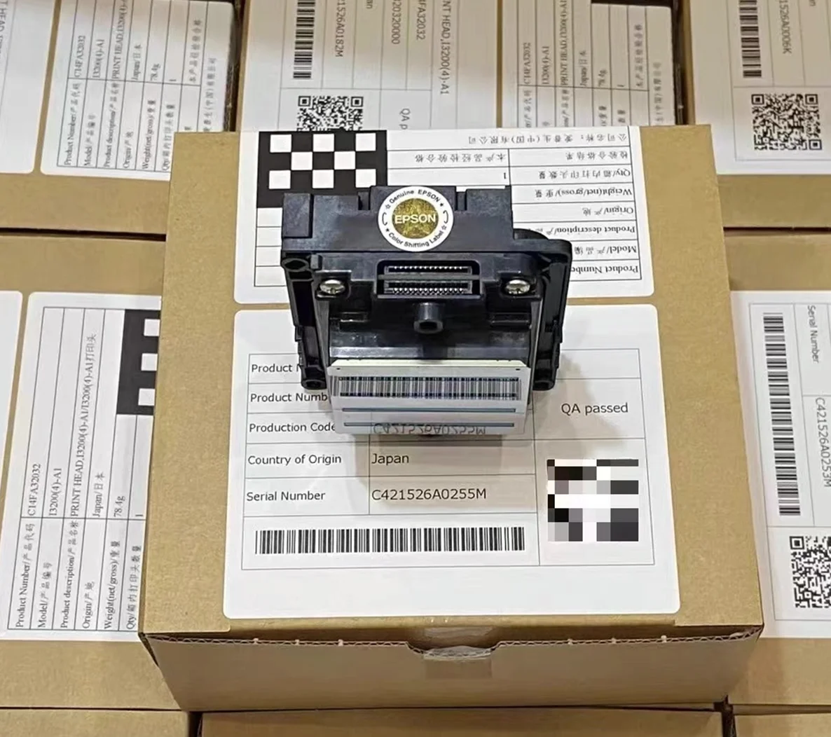 

100% Original printhead for Epson Allwin Xuli printer nozzle i3200 I3200-A1/E1/U1 print head for large format printer