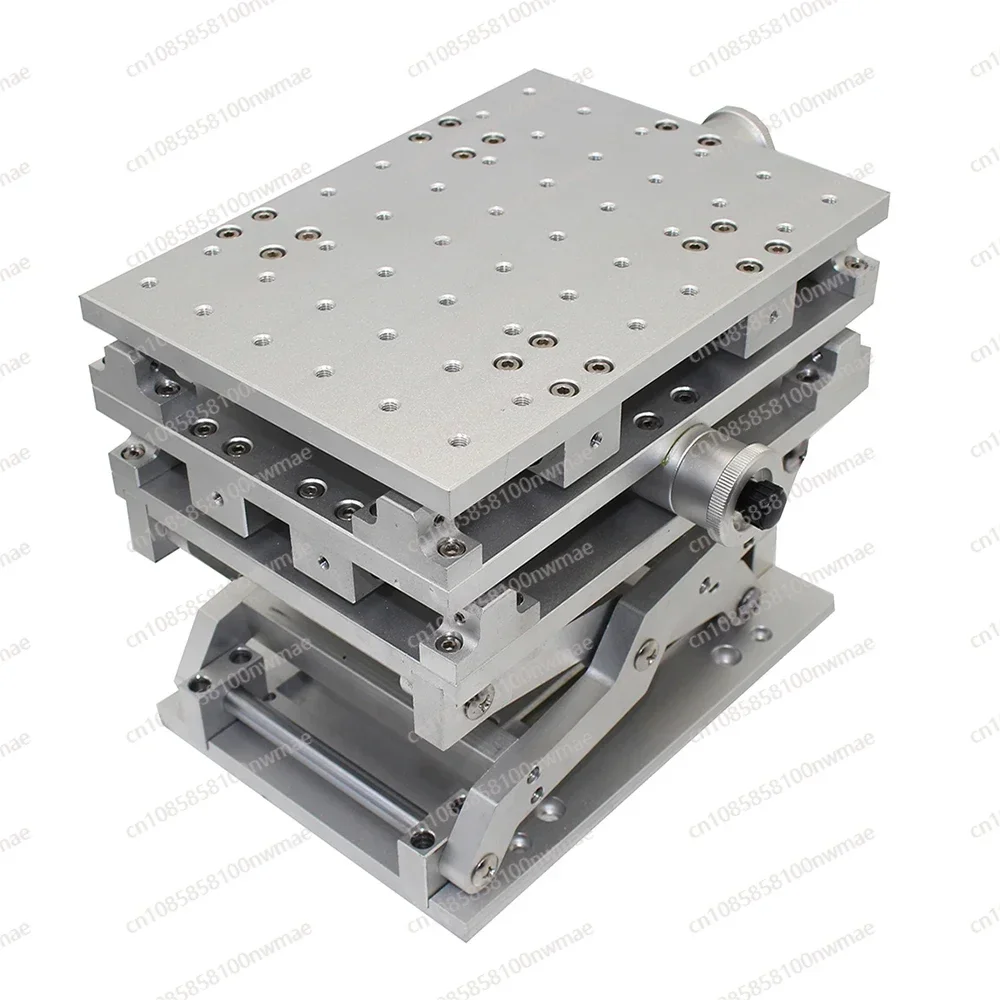 Portable 3D Workbench Laser Marking Engraving Machine 3 Axis Moving Table 210x150x150mm Optical Experiment XYZ AXIS Table Y