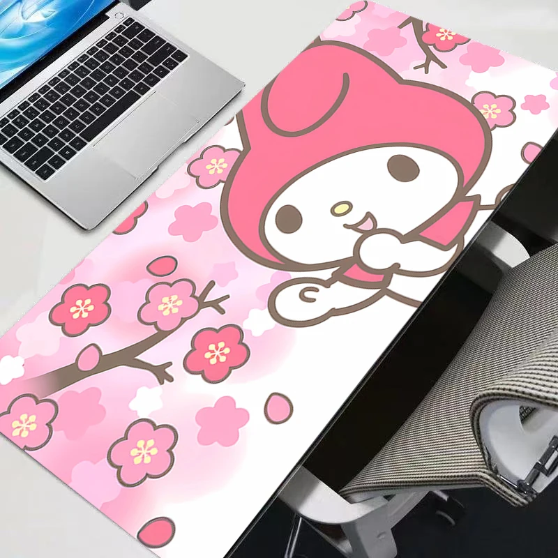 Mouse pad my melody notbook computador tipo velocidade varpet tapete para e-sports jogadores portátil teclado mousepad escritório pc tapete de mesa