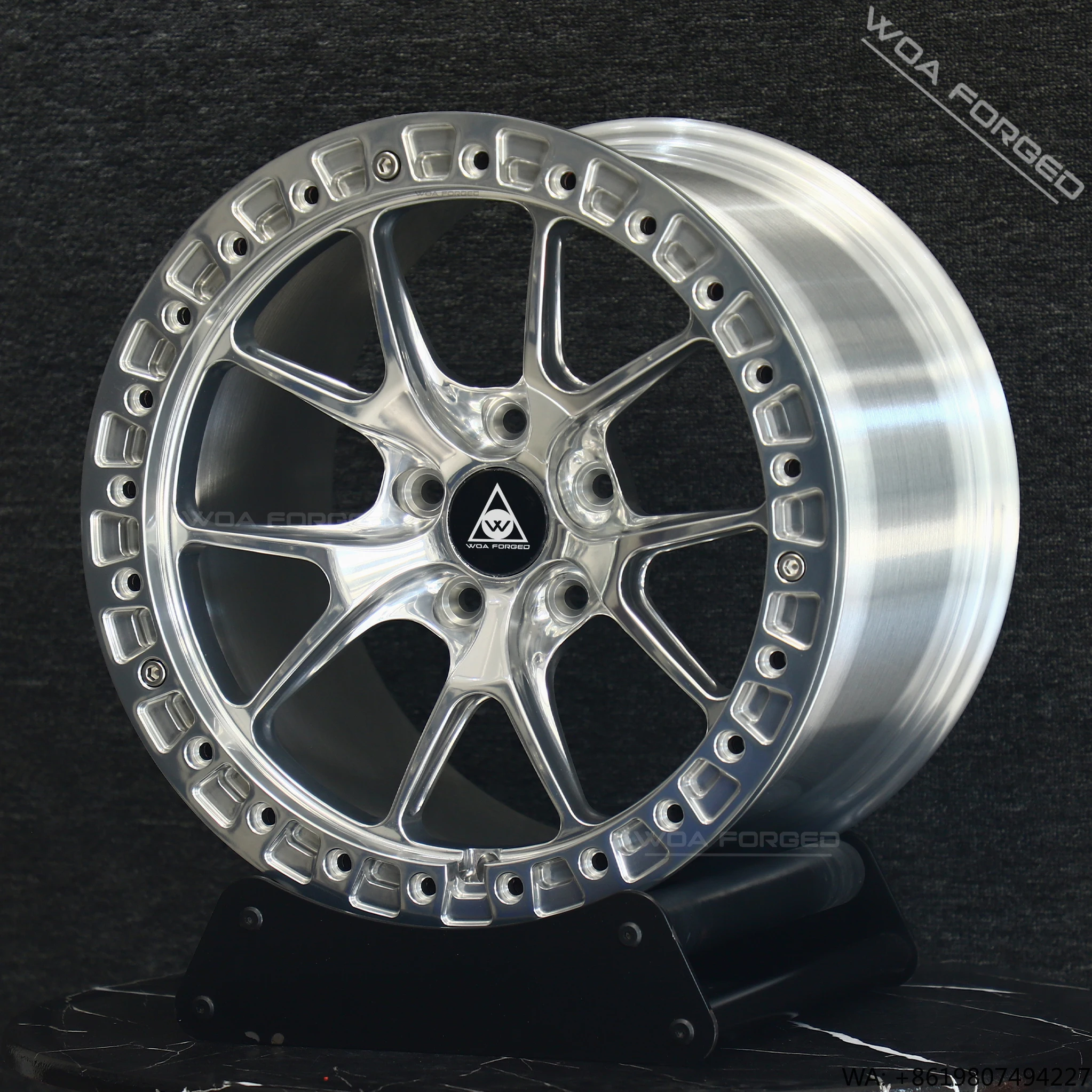 

Stylish Muscular Chrome Polishing Aluminum Forged Car Wheels 17-23 Inch 5X112 5x120 20mm 40mm 35mm 100mm 98mm for