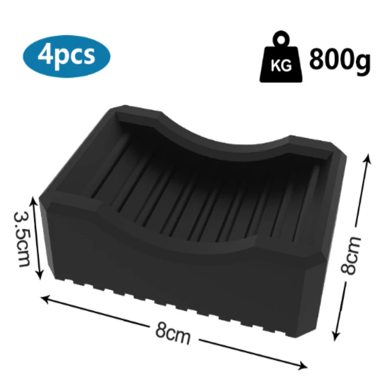 4PCS Griddle Leveling Shims Kit Barbecue leveling Pads Grill Levelers for Outdoor barbecue Stove Rubber Feet non-slip foot pads