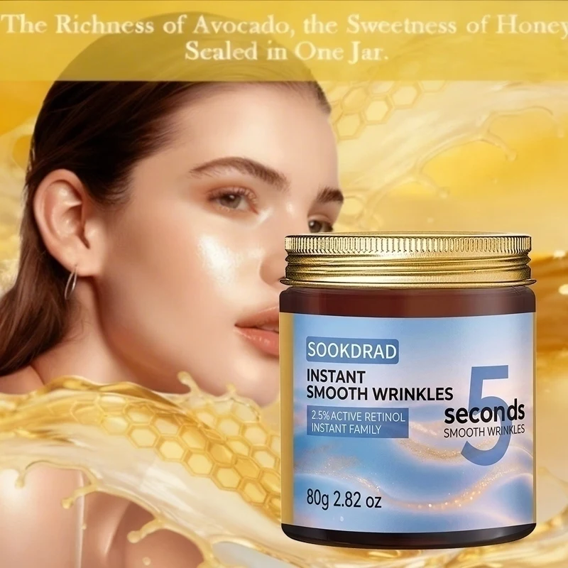 2.5% Active Retinol Cream,80g/2.82oz,Instant Smooth Skin,Daily Use,All Skin Types