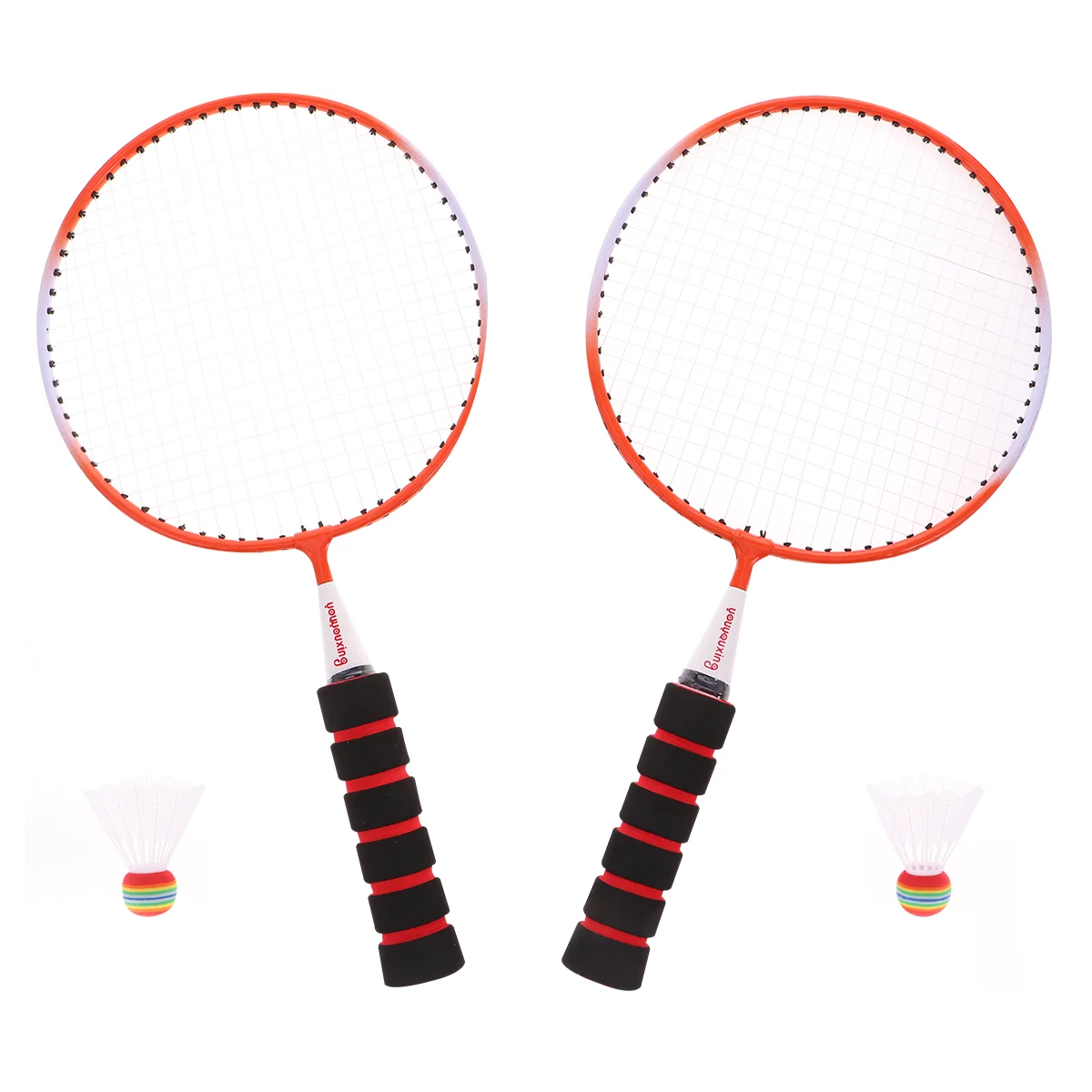 

Multifunctional Drain Basket Kids Supplies Windproof Light Badminton Racket Child