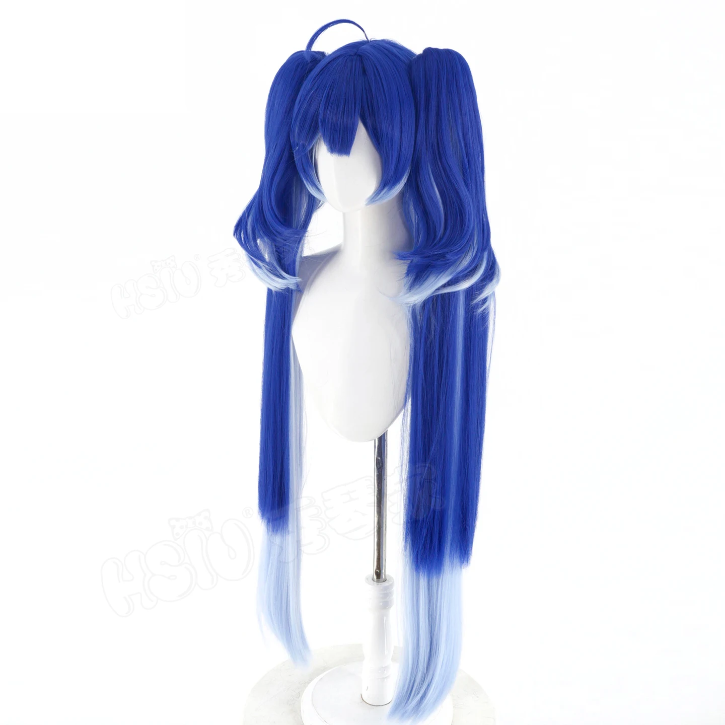 Spiel Wuthering Waves Iuno Cosplay Perücke Iuno Cosplay Lange Doppel pferdeschwänzen Haar Outfit Für Hallowmas Party Erwachsene Frauen Männer