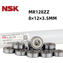 5/10pcs Japan Origin NSK Miniature High Speed bearing MR128ZZ 8*12*3.5MM