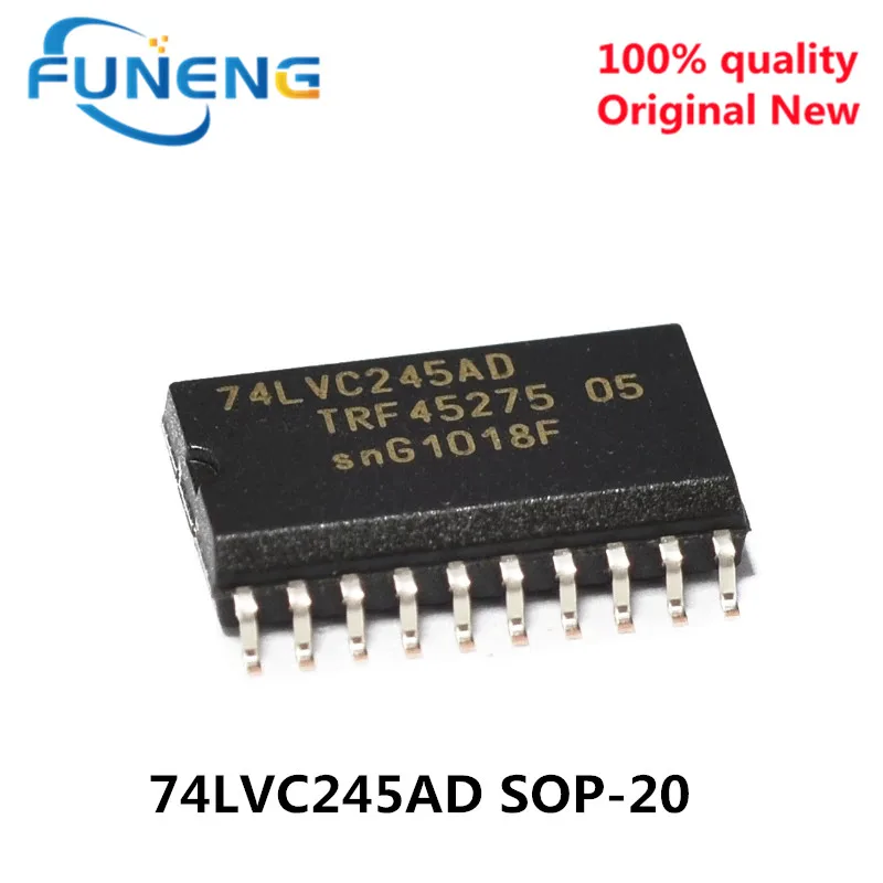 10pcs/lot SN74LVC245 SN74LVC245AD SOP-20 Octal Bus Transceiver Product