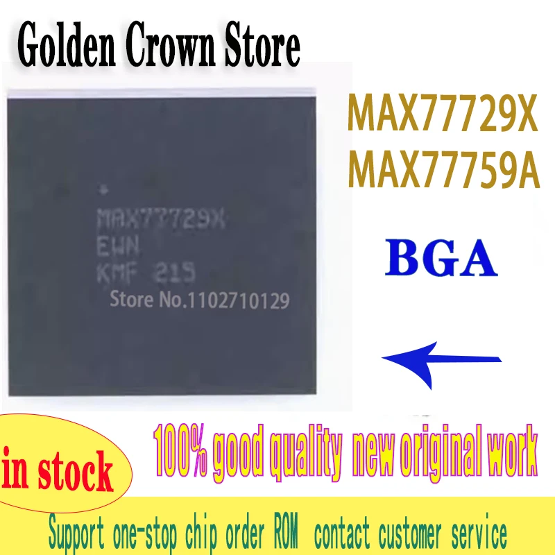 1pcs/lot MAX77759AEWN MAX77759A MAX77729XEWN MAX77729X Power IC chip work New original In Stock