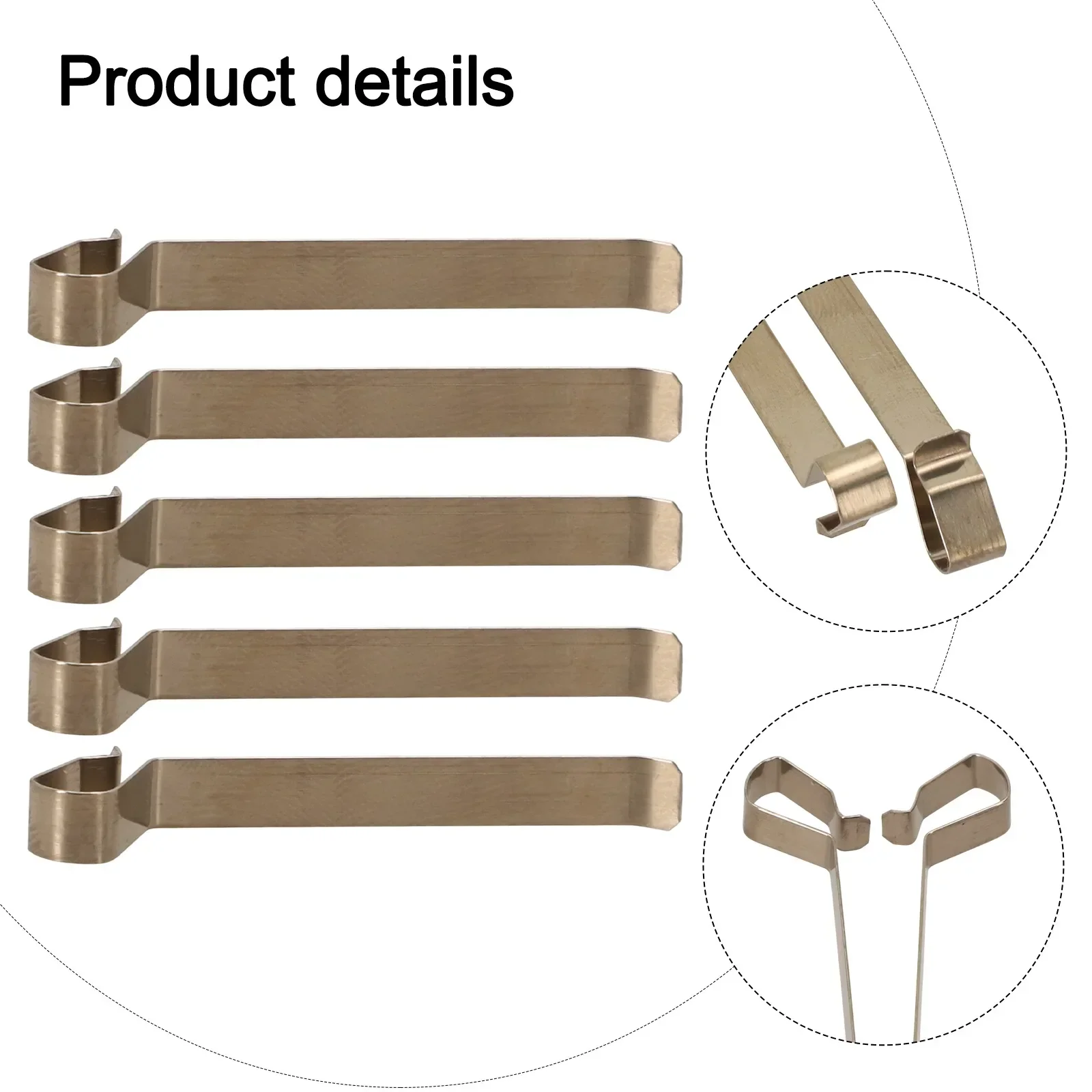 5pc Springs For Geberit Spring Push Plate Control Plate Cover Plate Sink 813514001 38*5mm Panel Shrapnel Plumbing Fixtures