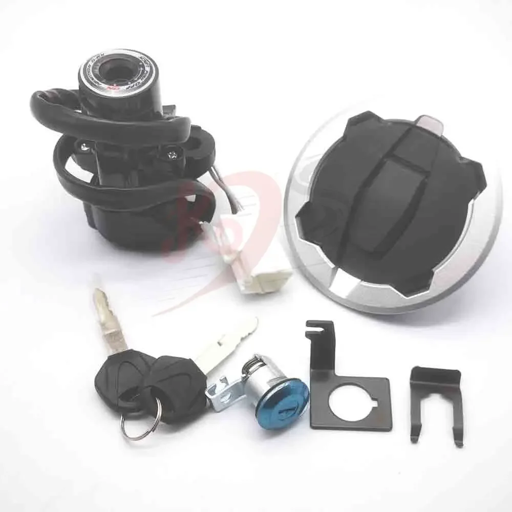 

Ignition Switch Gas Cap Seat Lock Set For Kawasaki Ninja 650 Z650 2017-2023 2018 2019 2020 2021 2022