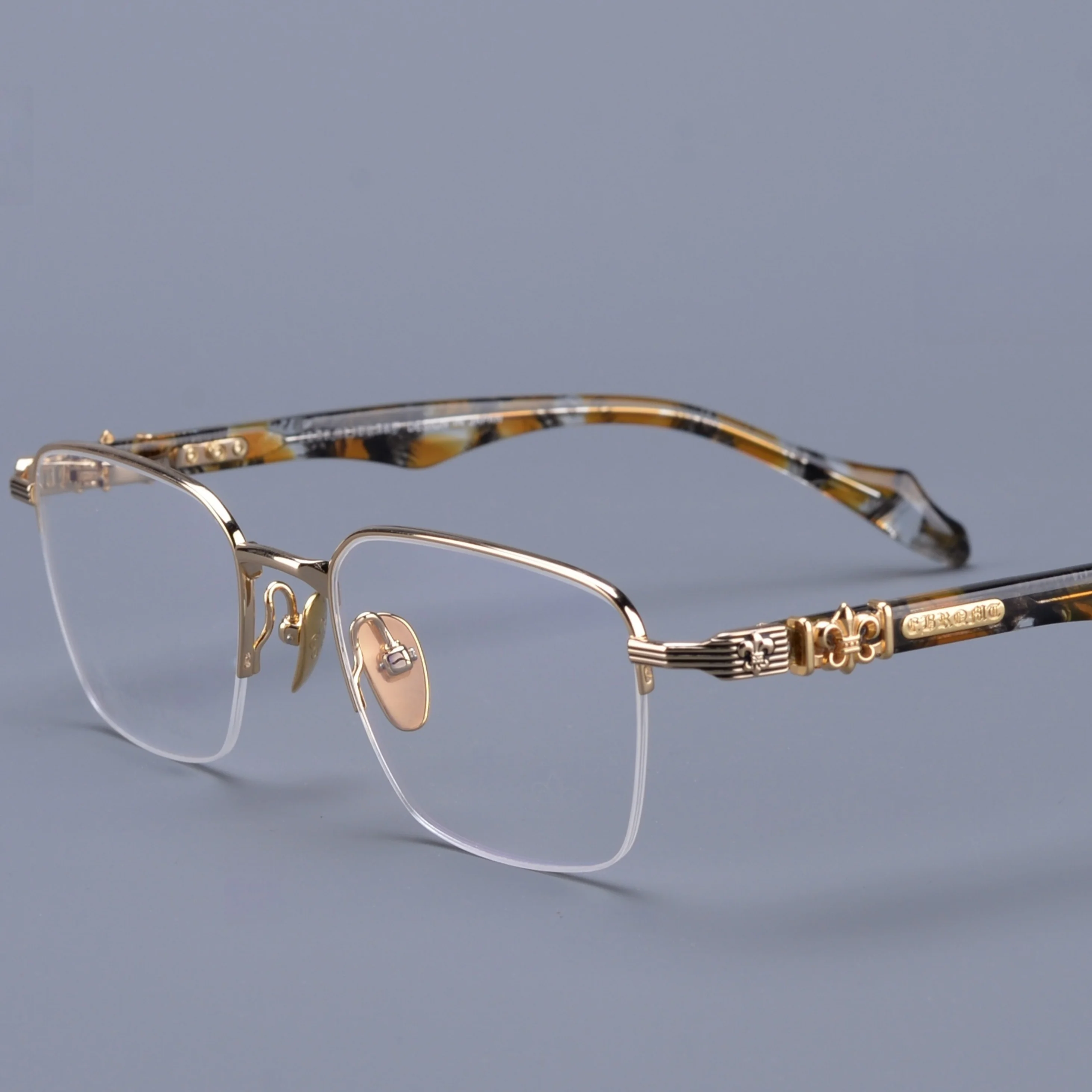 2024 Men Horn Glasses For Myopia High Quality Classic Fashion Designer Handcrafted Prescription Eye Frames