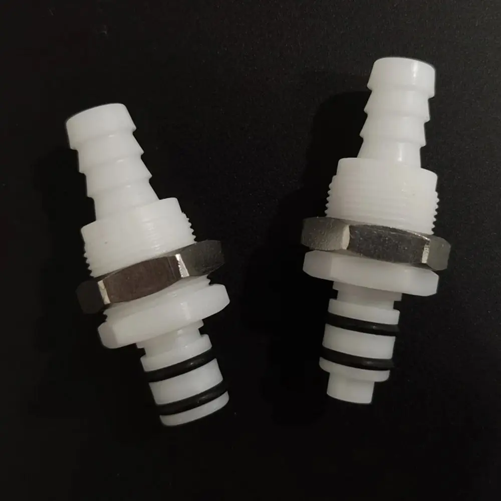 1Pcs Disconnect Fitting Coupling Hose Joint Tube Connector Male Female Hose Barb Valved Quick Shut-Off 5/16 3/8 Quick Coupler