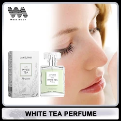 Perfume de té blanco, fragancia de larga duración, Perfume corporal en aerosol, fragancia iluminada, agregar dijes, eliminador de olores, desodorante, Spray corporal