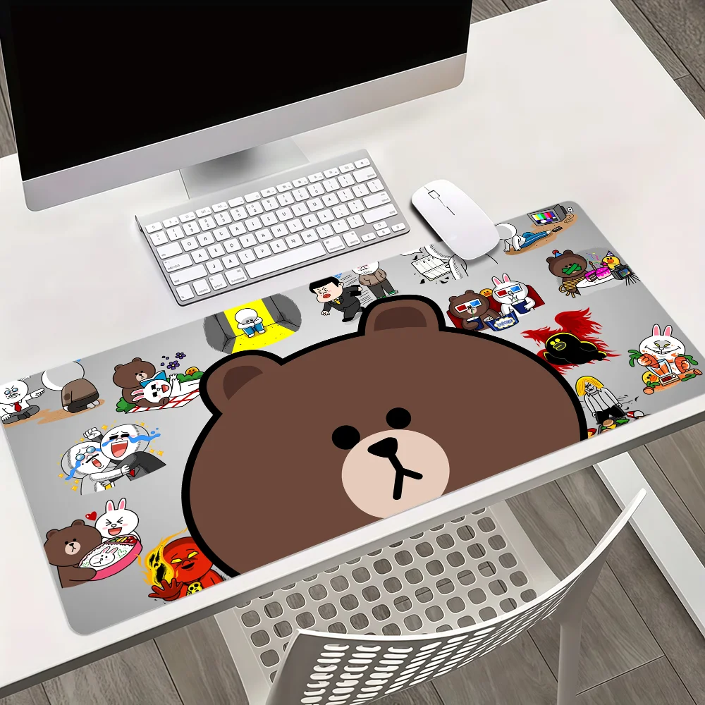 L-Line T-Town Cartoon Mouse Pad Non-slip Thickened MousePad Large Writing Lockedge Gaming Cushion Office Student