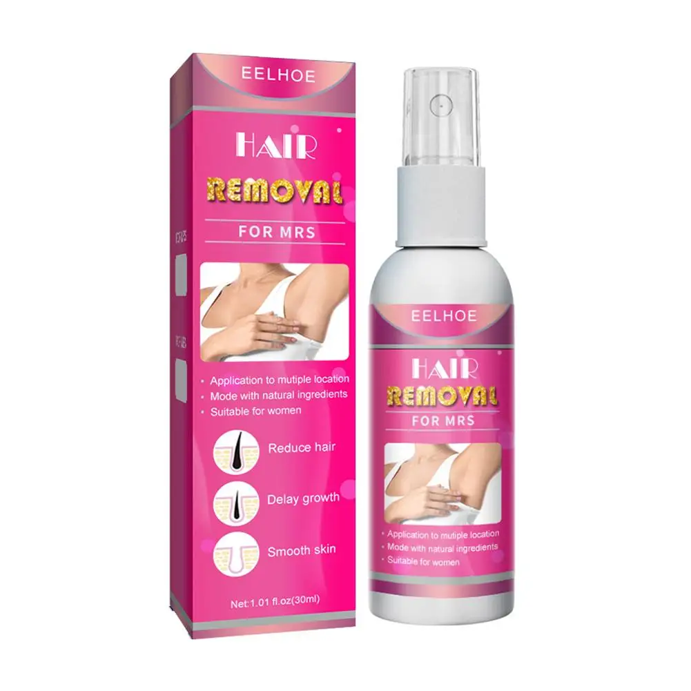 30ml Powerful Hair Removal Spray 5 Minutes Fast Painless Hair Removal Men Remover Care Repair Spray Ladies Armpit Hair A5G5