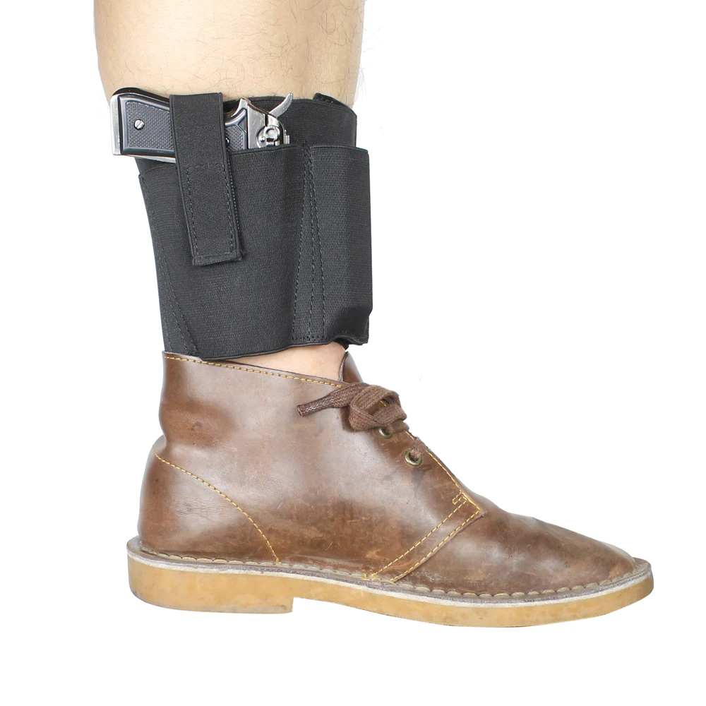 

Tactical Ankle Holster with 2 Magazine Pouch Concealed Carry Right Left Hand Pistol Gun Holster for Ruger Glock Taurus G2C G3C