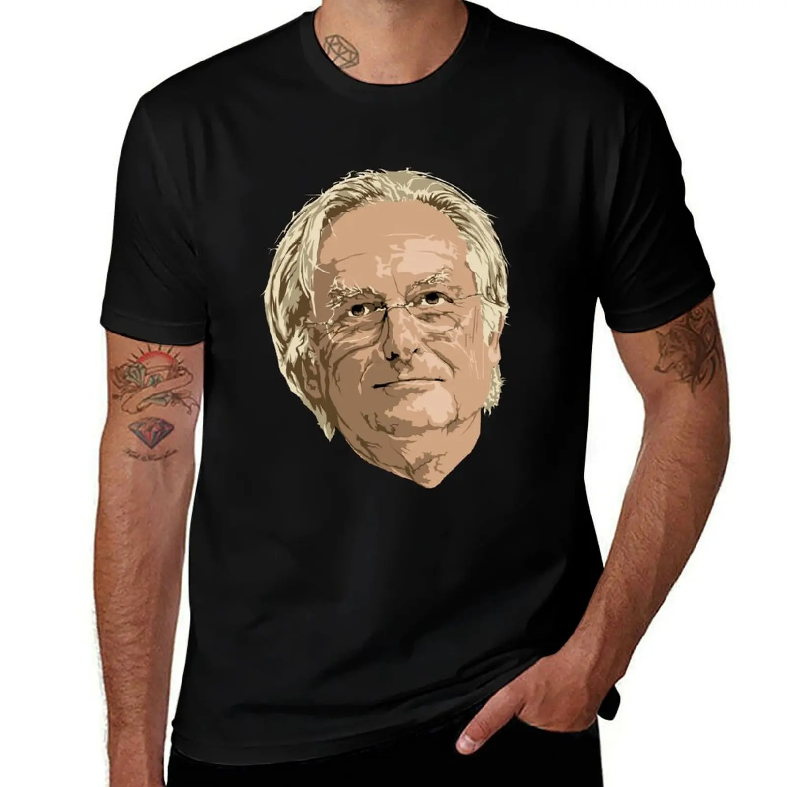 Richard Dawkins T-Shirt Plus Size Short Sleeve T-Shirt