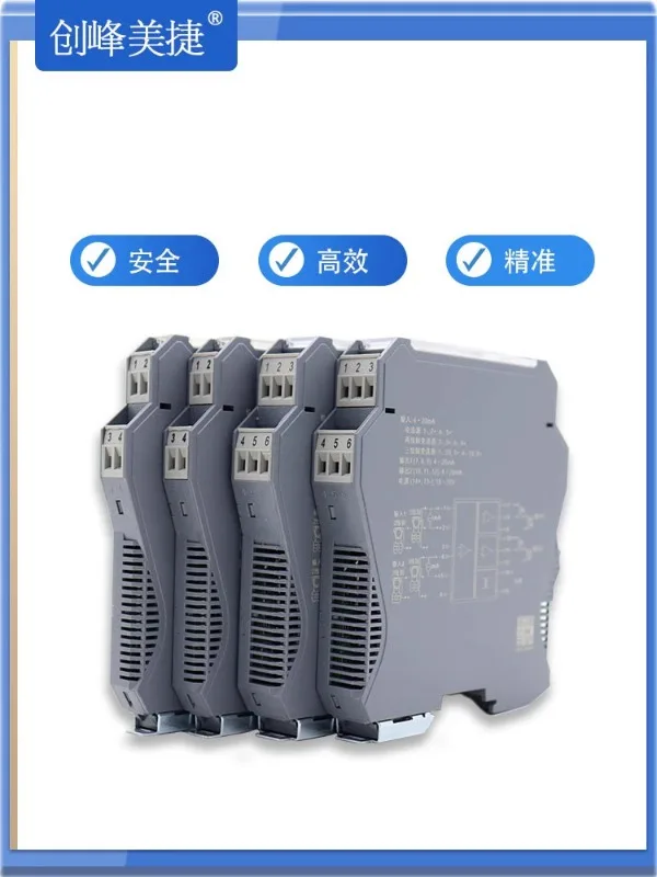 Isolador S-gnal com Módulo de Condicionamento Analógico, 1 em 2, 4-20ma, 10v, 5v, ativo, passivo