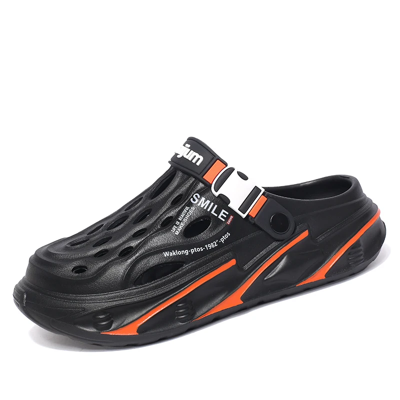 

Men'S Sandals New Large-Sized Fashionable Thick-Soled Light Casual Breathable Men'S Slippers, Outdoor Wading Men'S Flip-Flops